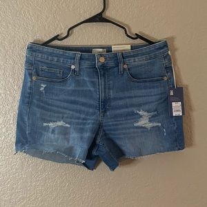 Universal thread high rise midi shorts